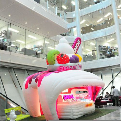 Pressostruttura per eventi - SNOG - Studio Souffle