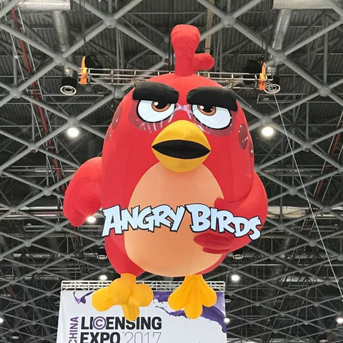 Pressostruttura per eventi - ANGRY BIRDS - Studio Souffle