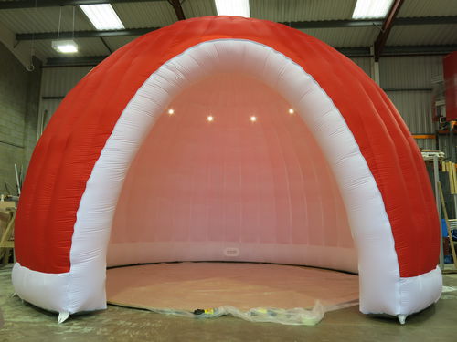 Pressostruttura per eventi - E-LITES DOME - Studio Souffle