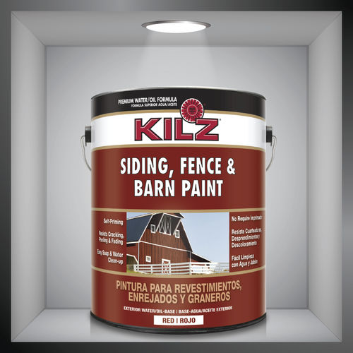 Pittura decorativa - KILZ® SIDING FENCE AND BARN - KILZ - da esterno / per facciata / in lattice