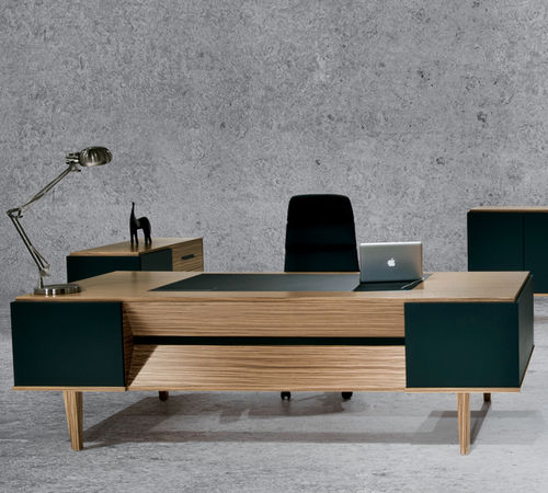 Scrivania direzionale - ERVA  - SOLENNE OFFICE FURNITURE - contemporanea / in legno / contract