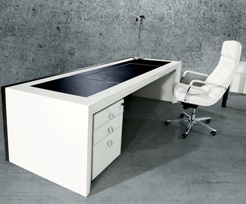 Scrivania direzionale - PARIS  - SOLENNE OFFICE FURNITURE - classica / in legno / con base in pannelli