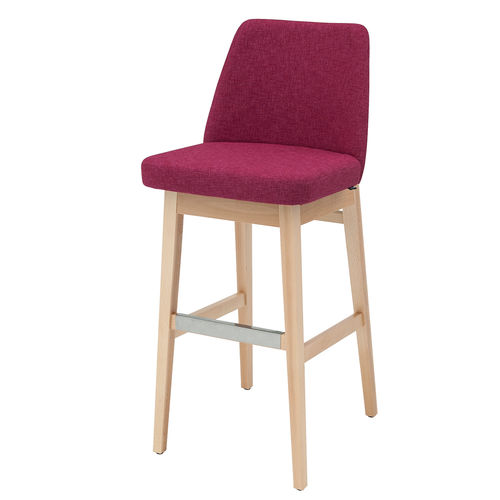 Sedia alta contemporanea - LENA - KODRETA furniture, s.r.o. - da interno / in tessuto / in pelle