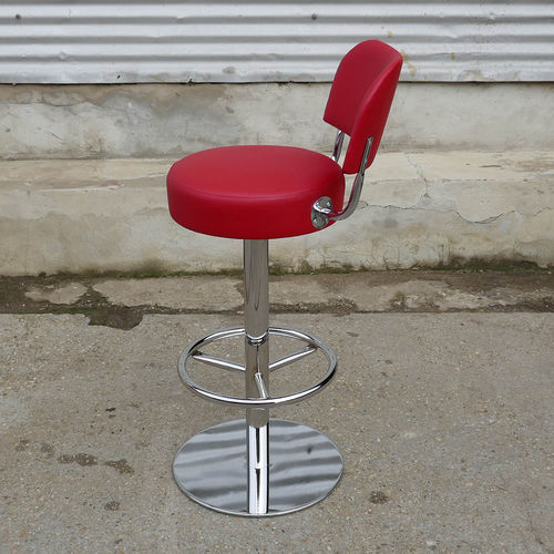Sedia alta moderna - COMBI  - KODRETA furniture, s.r.o. - da interno / in metallo / in pelle