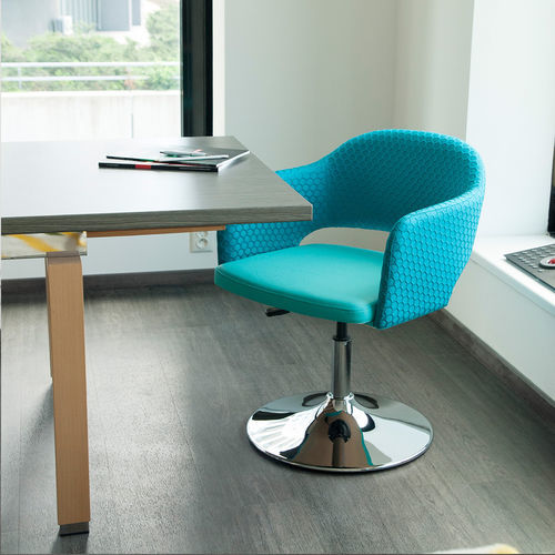 Sedia da ufficio contemporanea - LAURA - KODRETA furniture, s.r.o. - da interno / in pelle / in tessuto