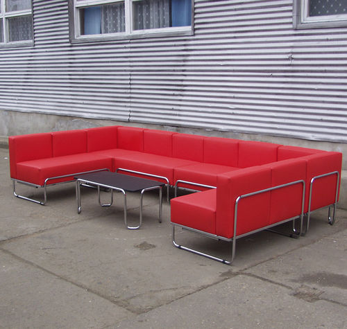 Divano modulare - KODRETA MULTI - KODRETA furniture, s.r.o. - d'angolo / contemporaneo / in tessuto