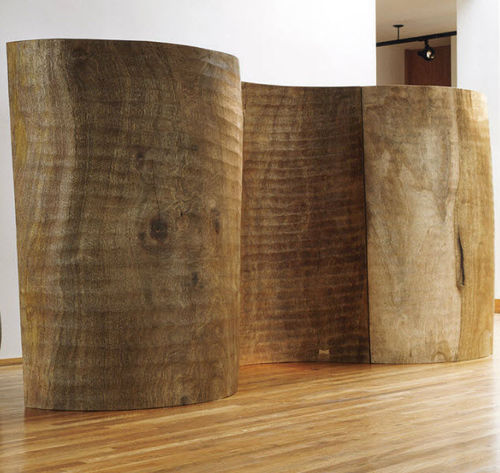 Paravento contemporaneo - WALL OF WOOD - JÉRÔME-ABEL SEGUIN - in legno