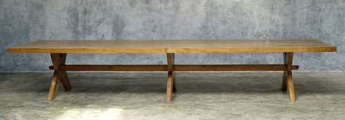 Tavolo da pranzo classico - LONG - JÉRÔME-ABEL SEGUIN - in legno / rettangolare / per uso residenziale