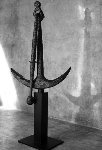 Scultura in metallo - 19 CENTURY OLD ANCHOR - JÉRÔME-ABEL SEGUIN - per spazi pubblici