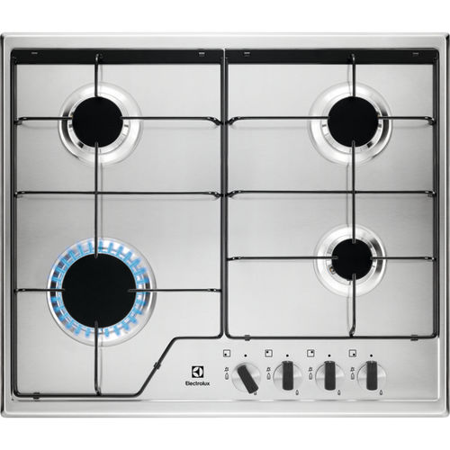 Piano cottura a gas - KGS6424X - Electrolux Home - 4 fuochi / da incasso / con manopole