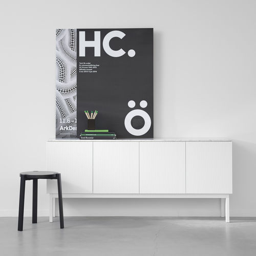 Credenza contemporanea - BEAM - A 2 designers - in rovere / in MDF / in legno dipinto