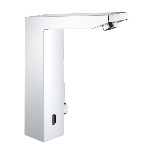 Miscelatore per lavabo - EUROCUBE E - GROHE - integrato / a infrarossi / in cristallo