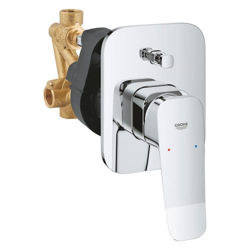 Miscelatore da vasca - 1018900000 - GROHE - da incasso / in ottone cromato / da bagno