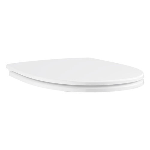 Copriwater a chiusura ammortizzata - 112946SH00 - GROHE - in termoindurente / in acciaio inossidabile / bianco