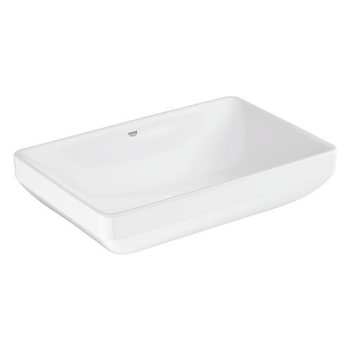 Lavabo da appoggio - 102434SH00 - GROHE - in ceramica / con rivestimento antibatterico / rettangolare