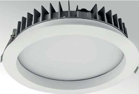 Downlight da incasso - EFFICIENT - LUMITEK - LED / rotondo / IP44