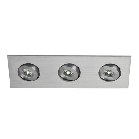 Faretto da incasso a soffitto - ETRON - LUMITEK - da incasso a pavimento / LED / quadrato