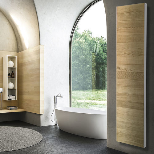 Radiatore ad acqua calda - WOOD 5.5 - TONON EVOLUTION - 1001 w...1500 w / contemporaneo / in acciaio