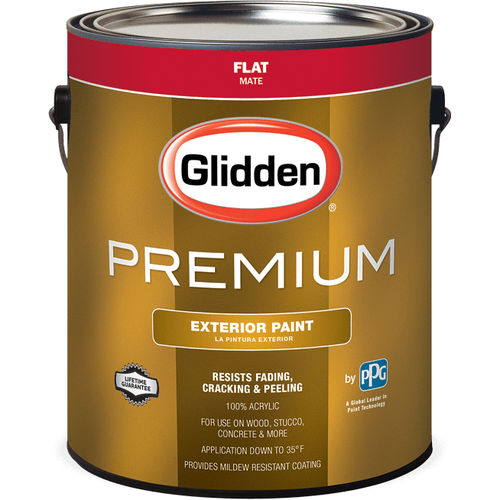 Pittura di protezione - GLIDDEN® PREMIUM - FLAT - GLIDDEN - da esterno / per facciate / per rivestimento di facciata