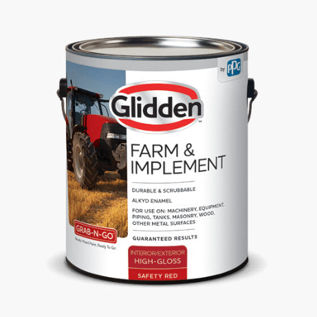 Pittura a smalto - GLIDDEN® FARM & IMPLEMENT - GLIDDEN - di protezione / da esterno / per muro