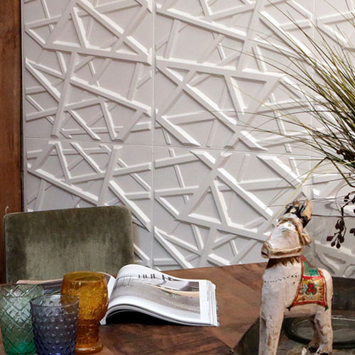 Pannello decorativo di rivestimento - OLIVIA - WallArt - da parete / leggero / in fibra naturale
