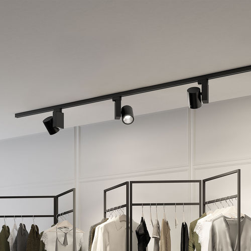 Faretti a binario LED - NICK - Biffi Luce - tondo / in alluminio / contract