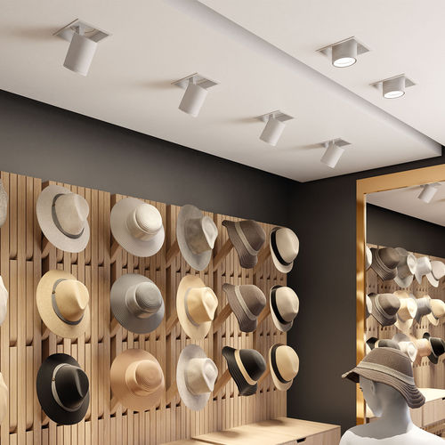 Faretto da incasso a soffitto - TEO - Biffi Luce - LED / rotondo / quadrato