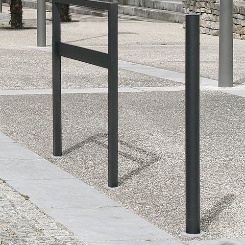 Paletto di sicurezza - GÉNÉRIC 60 - ACCENTURBA - fisso / in acciaio termolaccato / per spazio pubblico