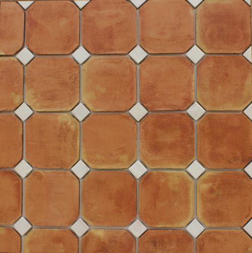 Piastrella in terracotta - OCTOGONAL - Ceramicas Antonio Aleman - opaca / da interno / da pavimento