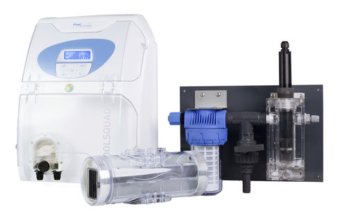Elettrolizzatore al sale per piscina - POOLSQUAD® AMPERO - Pool Technologie - con regolatore del PH