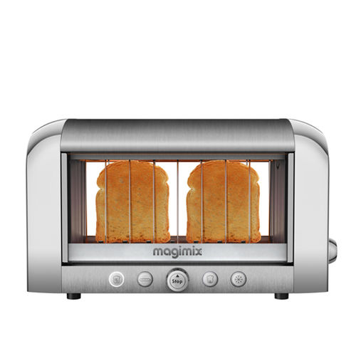 Tostapane 4 fette - VISION TOASTER - MAGIMIX - in vetro