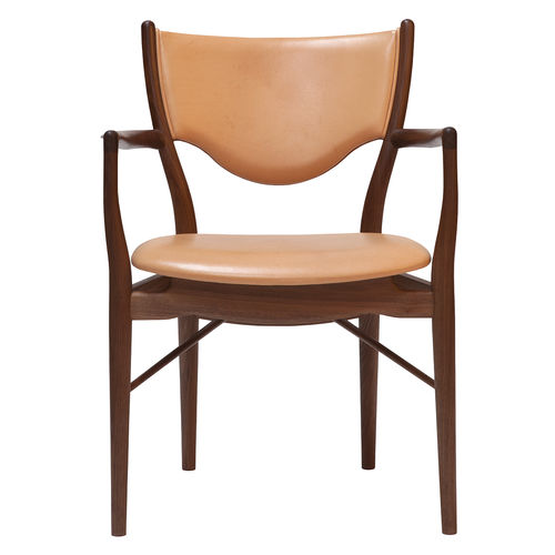 Sedia design scandinavo - 46 - House of Finn Juhl – Onecollection - da interno / in tessuto / con supporto in legno