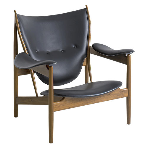 Poltrona design scandinavo - CHIEFTAINS - House of Finn Juhl – Onecollection - in pelle / in teak / in noce