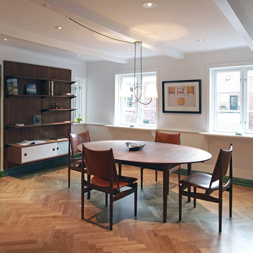Tavolo da pranzo design scandinavo - SILVER - House of Finn Juhl – Onecollection - in rovere / in noce / in teak