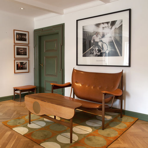 Tappeto contemporaneo - CIRCLE - House of Finn Juhl – Onecollection - geometrico / in lana / rettangolare