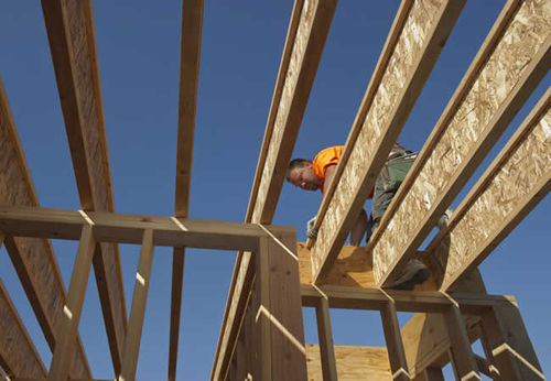 Trave in legno ricostituito - RFPI JOIST®  - LVL FLANGE - ROSEBURG - a I / per solaio / da tetto