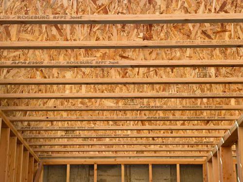 Trave in legno ricostituito - RFPI JOIST®  - SOLID-SAWN FLANGE - ROSEBURG - a I / per solaio / da tetto