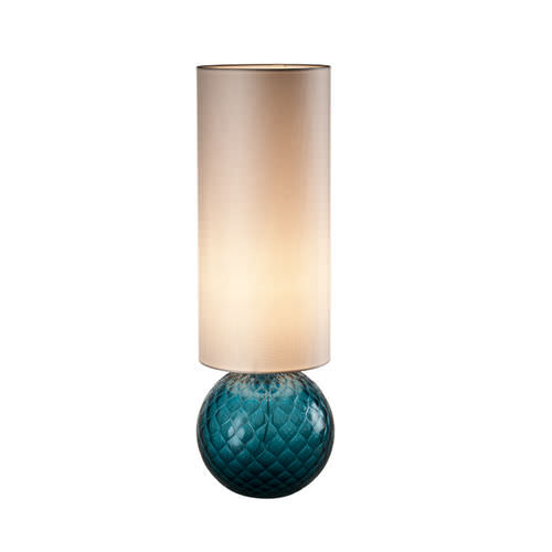Lampada da tavolo - BALLOTON - Venini - in vetro soffiato / in tessuto / contemporanea
