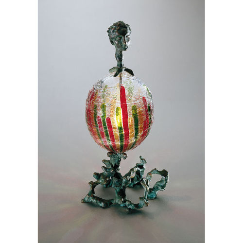 Lampada da tavolo - DONNA DI RANGO - Venini - in vetro soffiato / in metallo / design originale