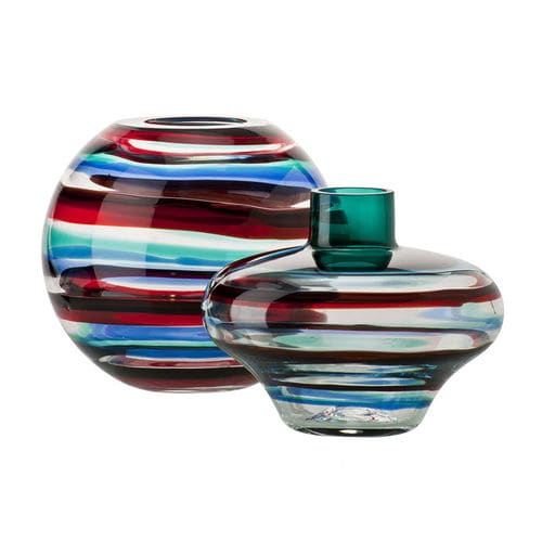 Vaso contemporaneo - MIRAGGIO DI COLORE - Venini - in vetro soffiato
