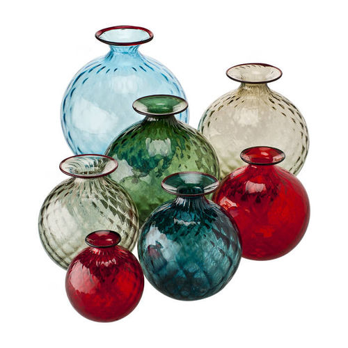 Vaso contemporaneo - MONOFIORI BALLOTON - Venini - in vetro soffiato