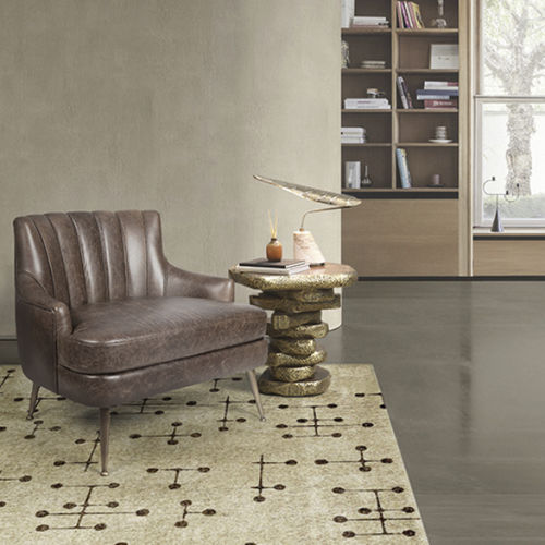 Tavolo d'appoggio contemporaneo - LATZA - BRABBU DESIGN FORCES - in noce / impiallacciato in legno / in palissandro
