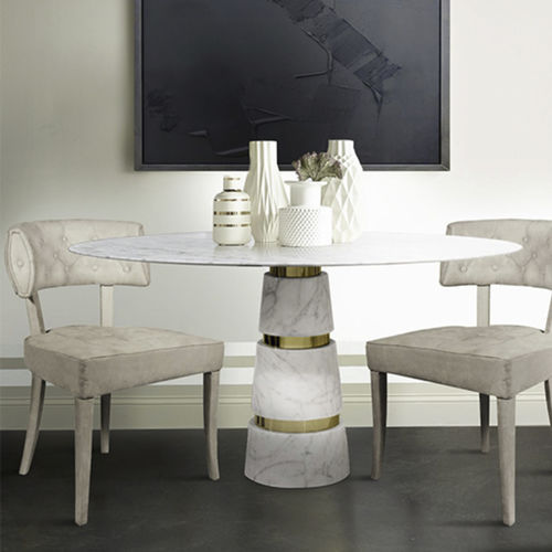 Sedia da pranzo classica - ZULU - BRABBU DESIGN FORCES - da interno / in velluto / in pelle