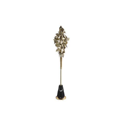 Lampada da terra - MCQUEEN  - BRABBU DESIGN FORCES - in ottone placcato oro / in cristallo Swarovski® / contemporanea