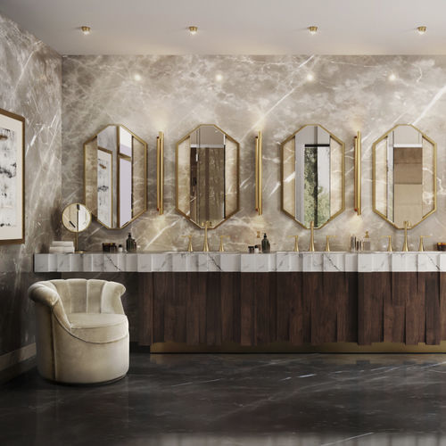 Poltrona contemporanea - HERA - BRABBU DESIGN FORCES - in velluto / in cotone / in legno