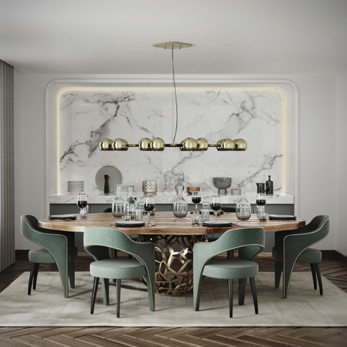 sedia da pranzo contemporanea - BRABBU DESIGN FORCES