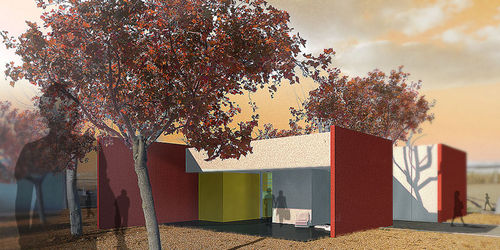 Casa ecologica - DIN - Pujol - modulare / contemporanea / a due piani