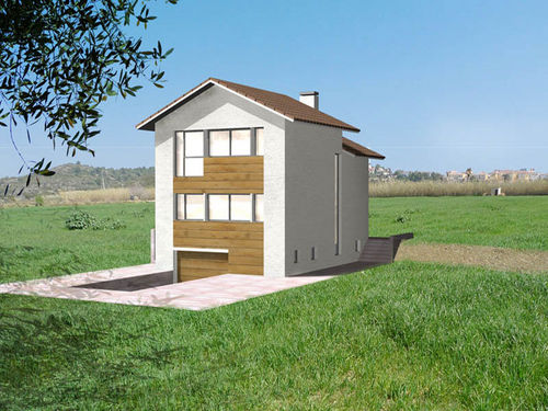 Casa prefabbricata - CAM - Pujol - contemporanea / classica / a due piani