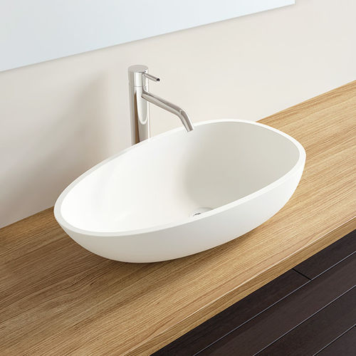 Lavabo da appoggio - WB-01 - Badeloft GmbH - ghisa minerale / organico / contemporaneo