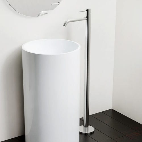 Miscelatore per lavabo - AT-05 - Badeloft GmbH - per vasca / a pavimento / in ottone cromato